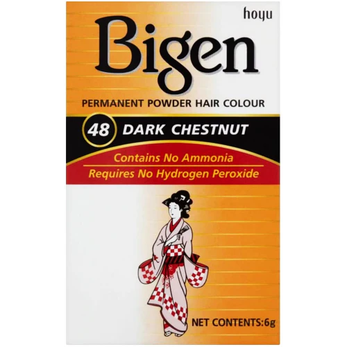 BIGEN Poudre Colorante Chatain Foncé 48 Bigen