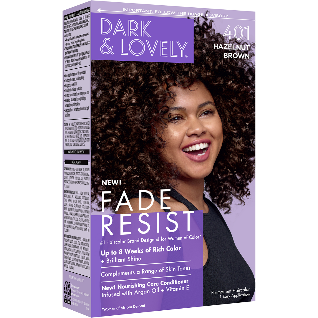 DARK & LOVELY Coloration Hazelnut Brown N°401