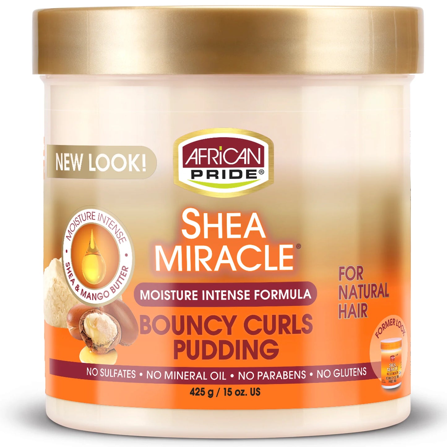 AFRICAN PRIDE SHEA MIRACLE Crème Activatrice de Boucles "Bouncy Curls"