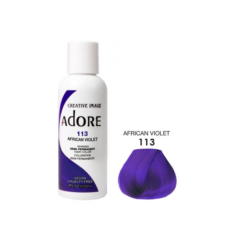 ADORE Colorations semi-permanentes African Violet 113