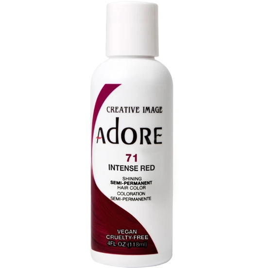 ADORE Colorations semi-permanentes Intense Red 71