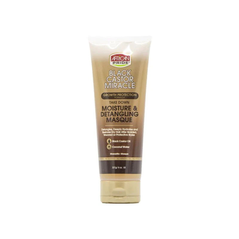 AFRICAN PRIDE BLACK CASTOR MIRACLE Masque Hydratant