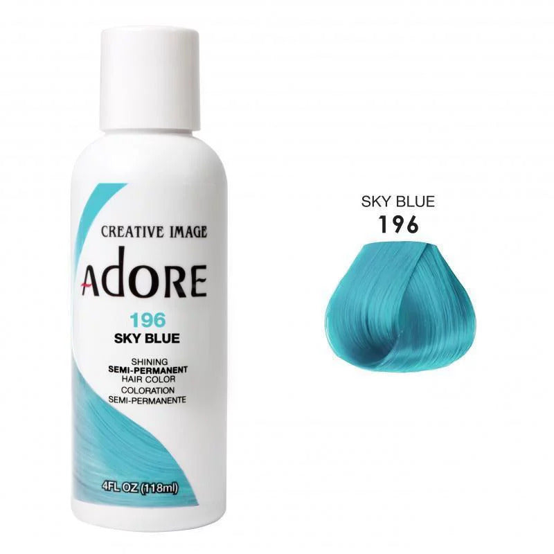 ADORE Colorations semi-permanentes Sky Blue 196
