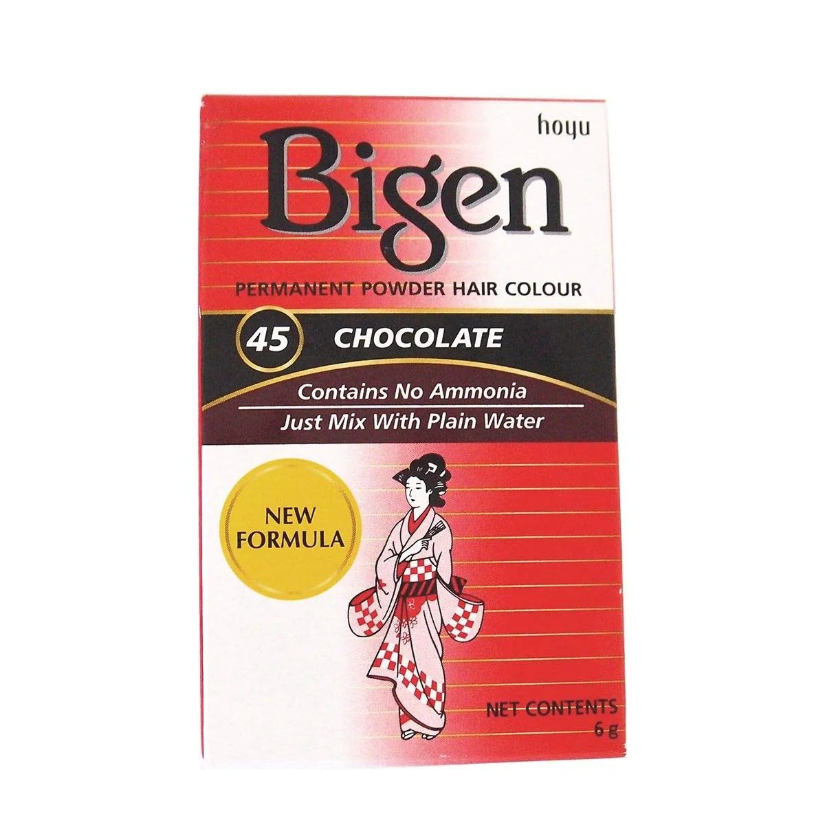 BIGEN Poudre Colorante Chocolat 45