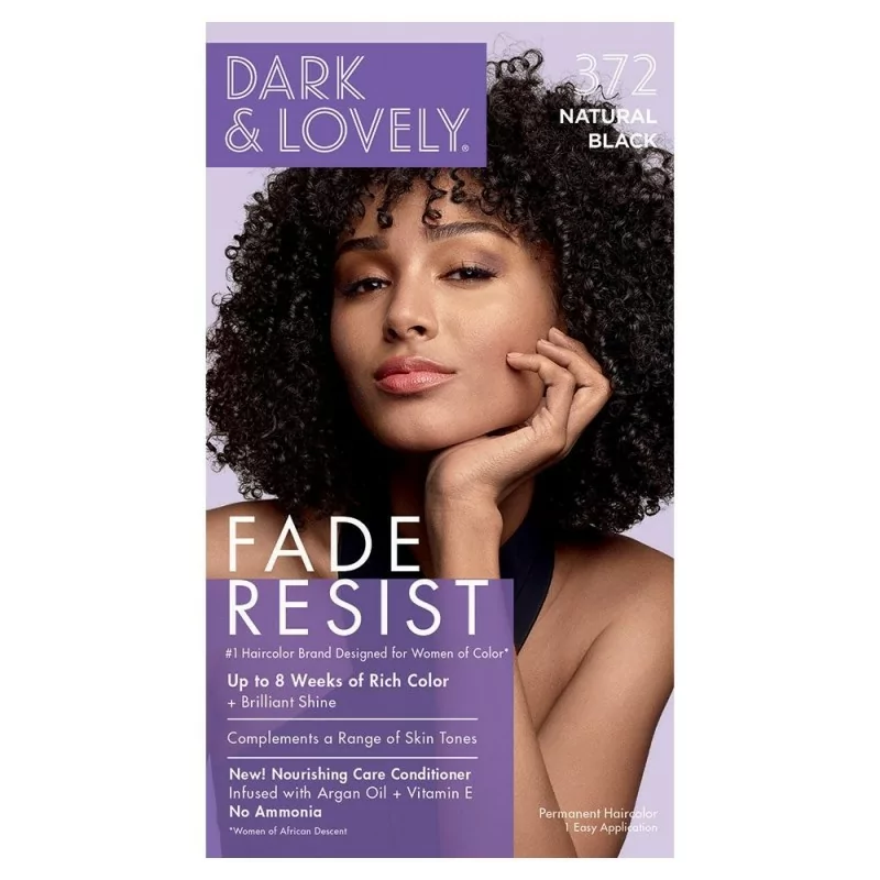DARK & LOVELY Coloration Noir Naturel N°372