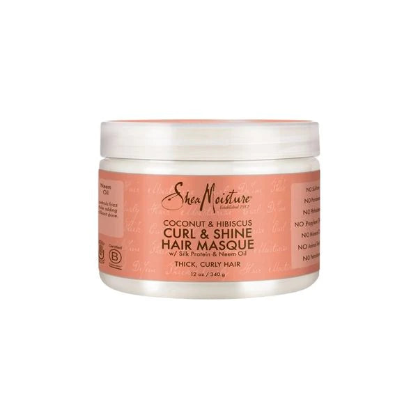 SHEA MOISTURE COCO & HIBISCUS Masque "Curl & Shine" Shea Moisture