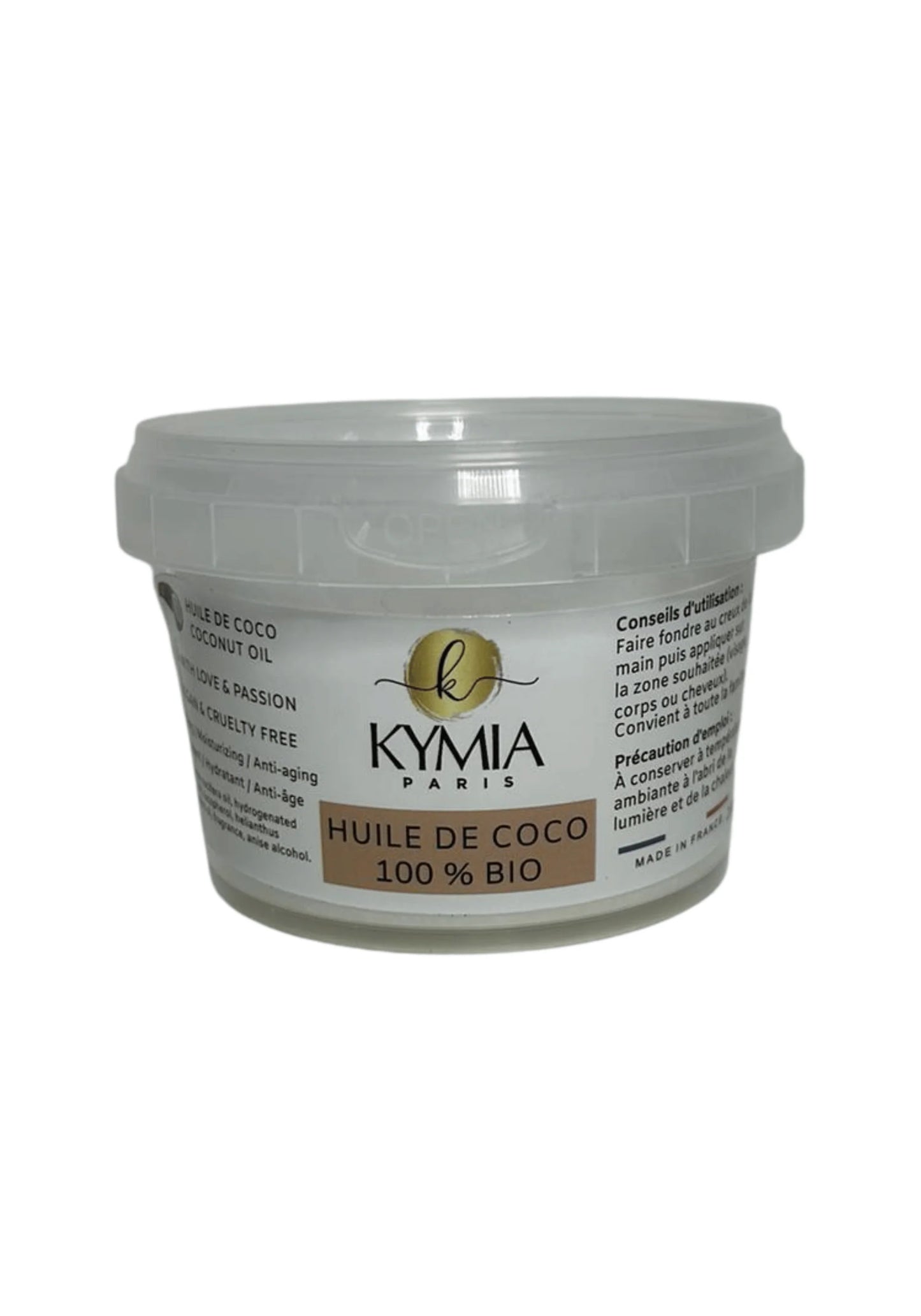 KYMIA Paris Huile de coco 200 g
