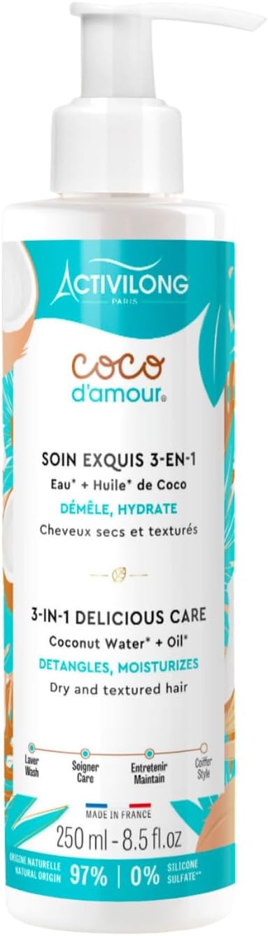 Activilong Soin Exquis 3-en-1 coco d'amour 250 ml