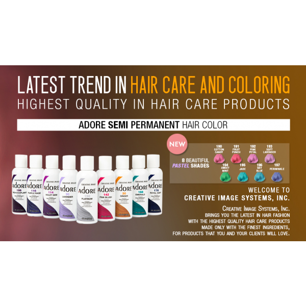 ADORE Colorations semi-permanentes Raging Red 70