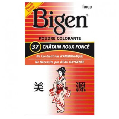 BIGEN Poudre Colorante Chatain Roux Foncé 37