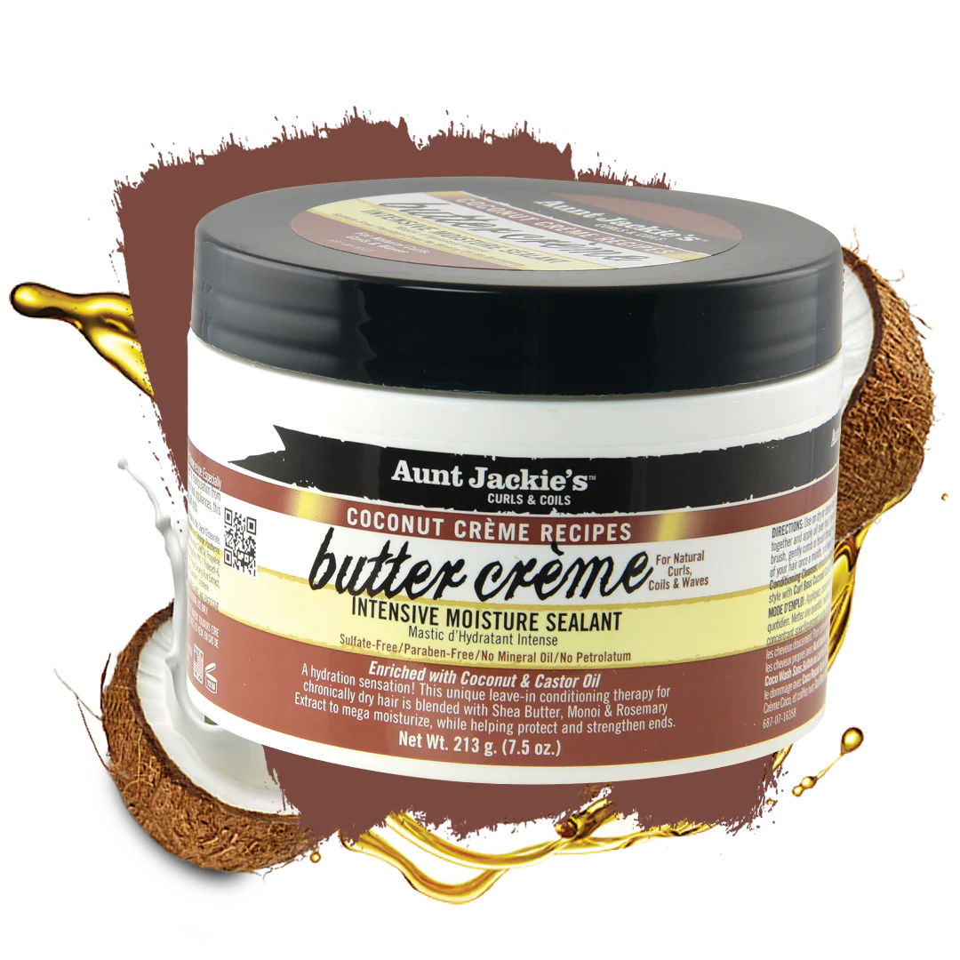 AUNT JACKIE'S COCONUT BUTTER Masque hydratant "Butter Crème"