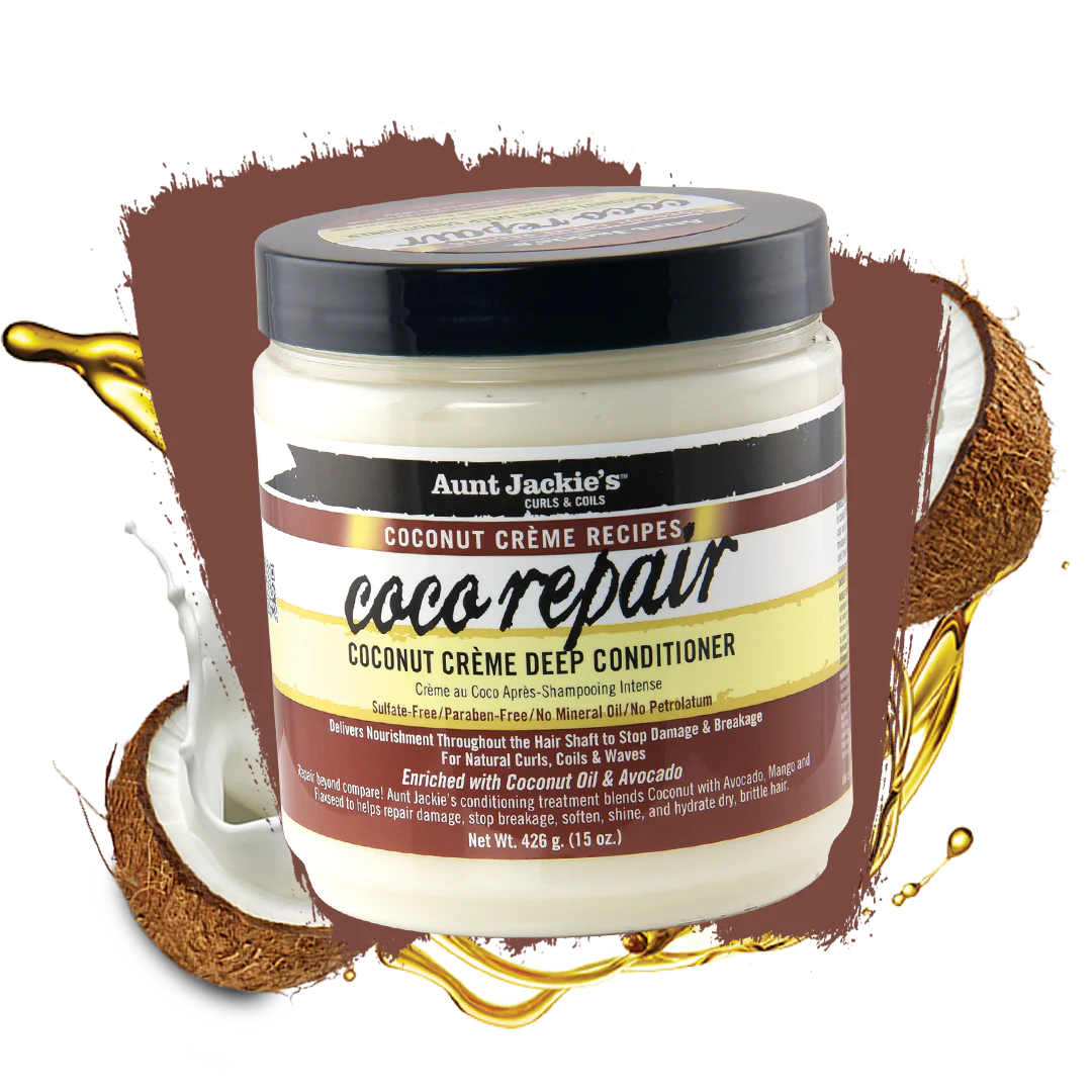 AUNT JACKIE'S COCONUT BUTTER Après-Shampooing "Coco Repair"