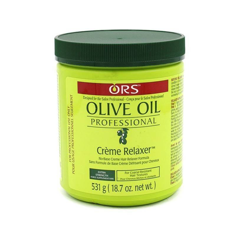ORS OLIVE OIL Crème Défrisante Olive Oil Professionnelle "Extra Forte"