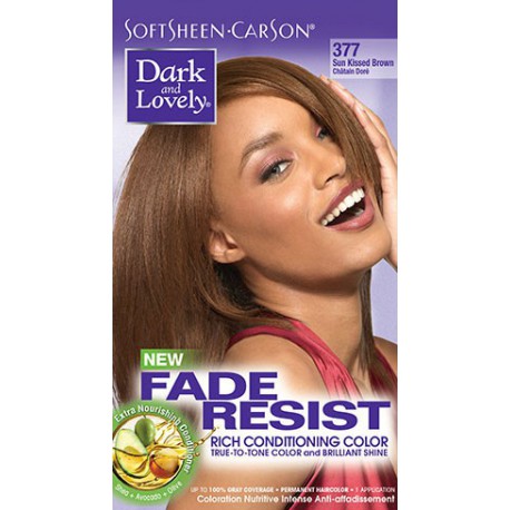 DARK & LOVELY Coloration Châtain Doré N°377