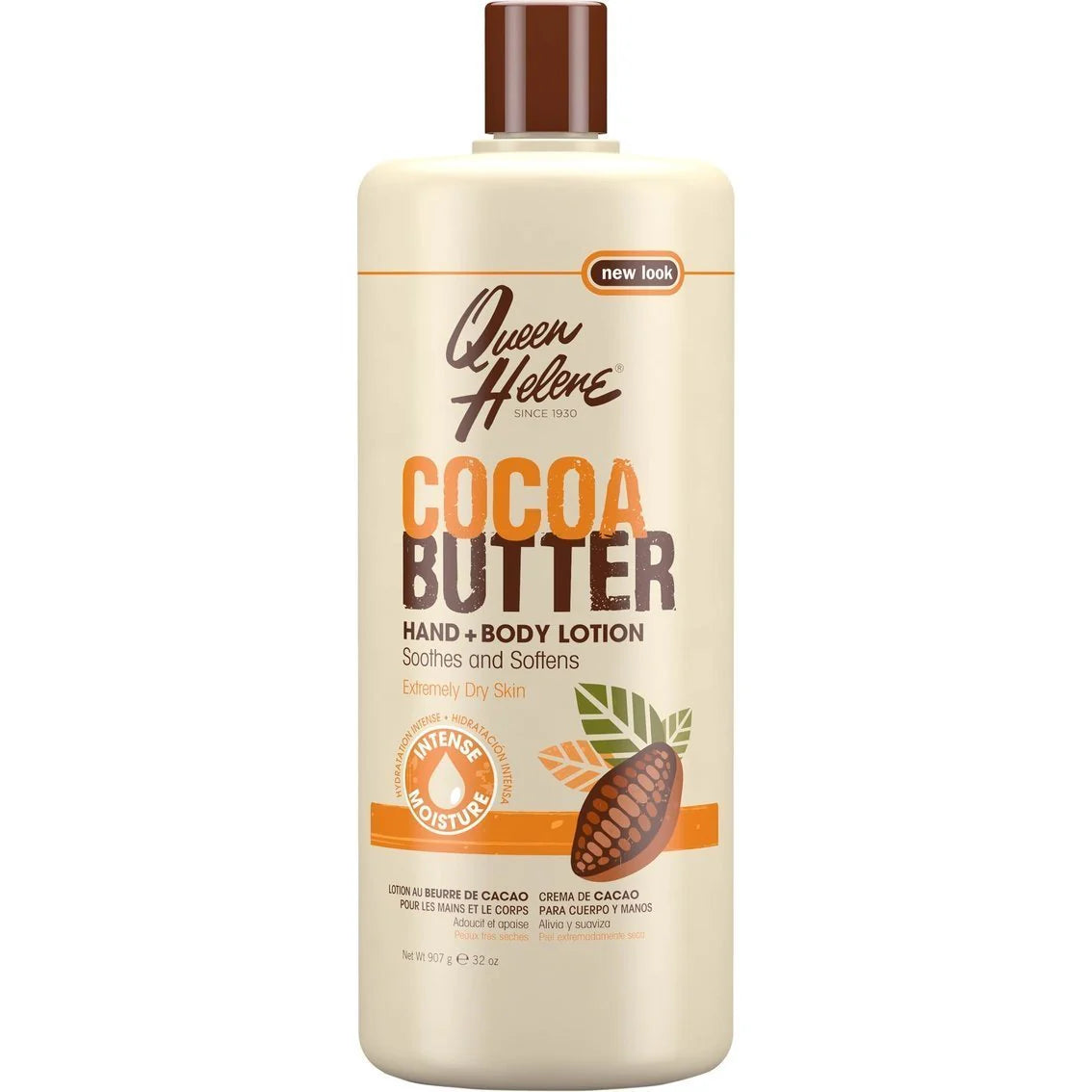 QUEEN HELENE COCOA BUTTER Lotion Au Beurre De Cacao (32 fl oz)