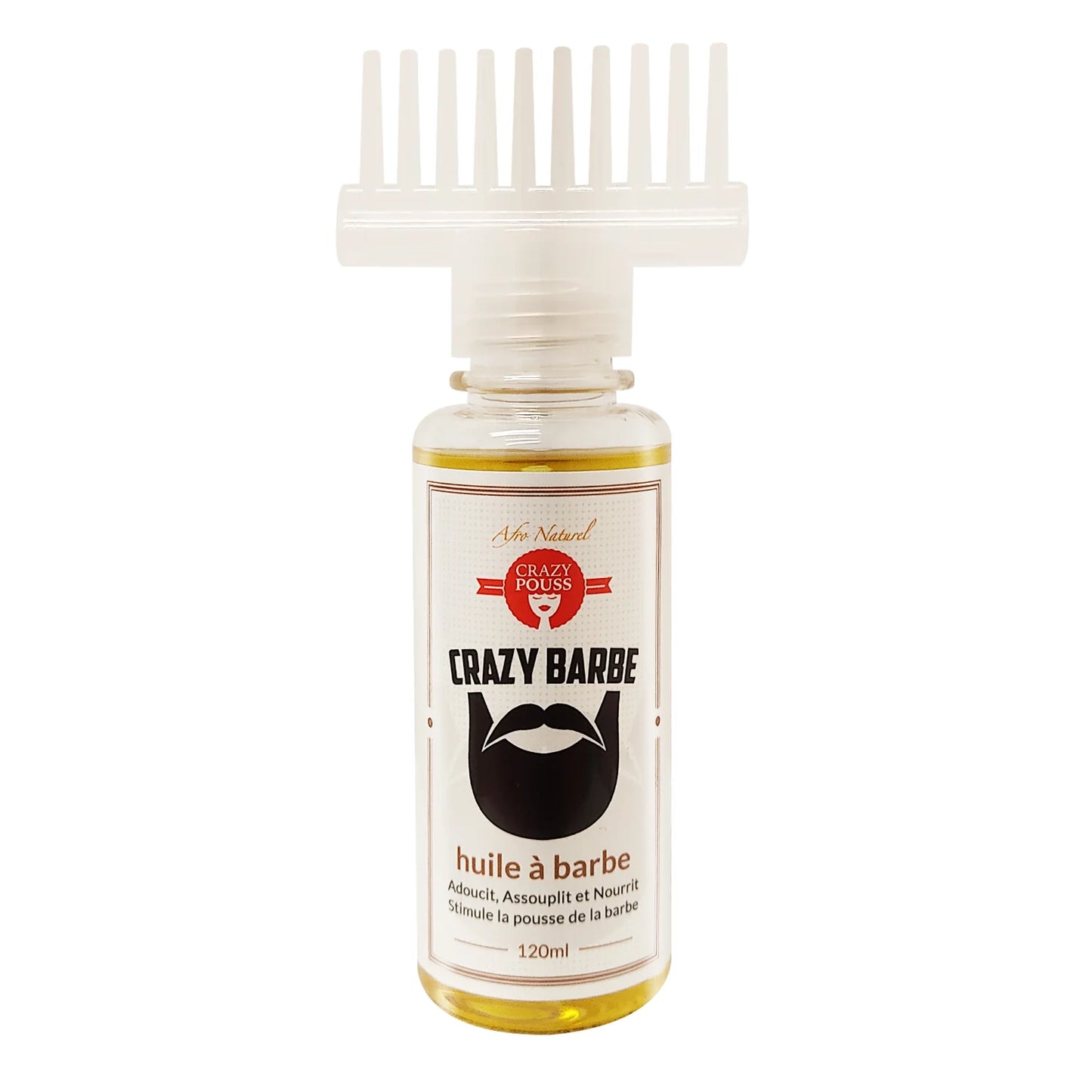 CRAZY POUSS - Huile crazy barbe 120ml