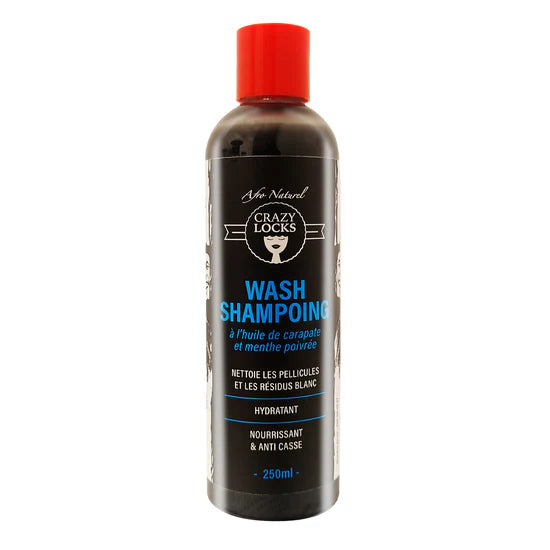 CRAZY LOCKS - Shampoing hydratant - WASH Shampoing Afro naturel
