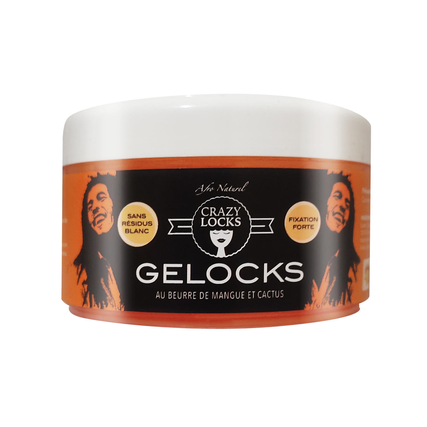 CRAZY LOCKS - Gelocks - Glue - Mangue & Cactus - Produit de démarrage et d'entretien de vos locks