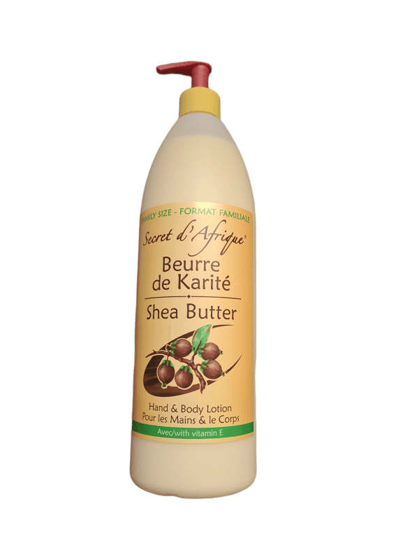 Secret d’Afrique – Lotion Corporelle Beurre de Karité 1000ml