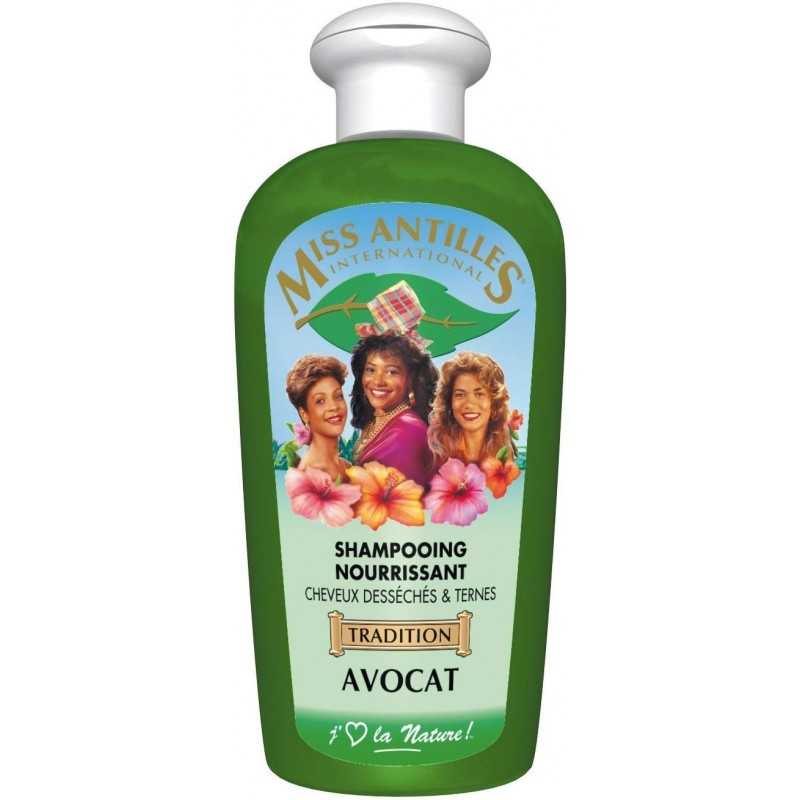 Shampooing Nourrissant à l'huile d'avocat (250 ml) - Miss Antilles