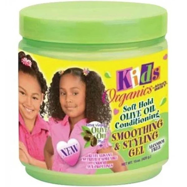 Africa's Best -Kids Organics Soft Hold OLIVE OIL OLIVE OIL GEL LISSANT ET COIFFANT