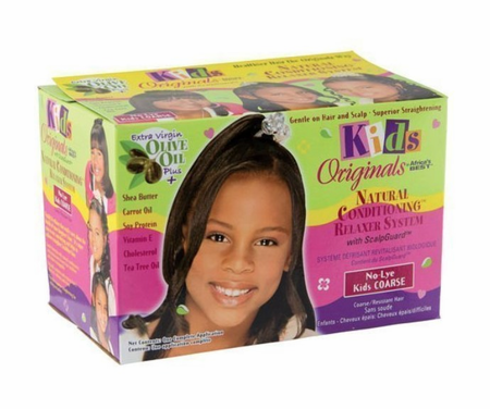 Africa's Best -Kids Originals Système défrisant revitalisant naturel Super sans soude