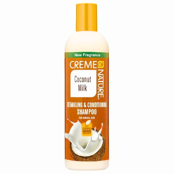 CREME OF NATURE COCONUT Shampooing Démêlant & Conditionnant
