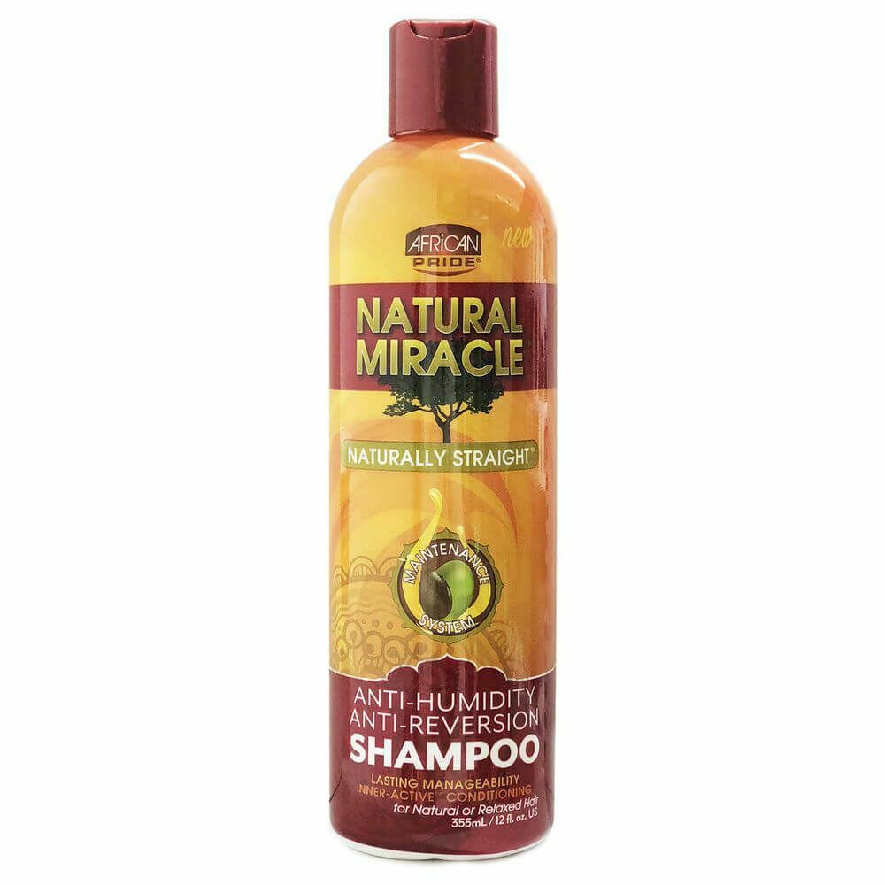 AFRICAN PRIDE NATURAL MIRACLE Shampooing Anti-humidité African Pride