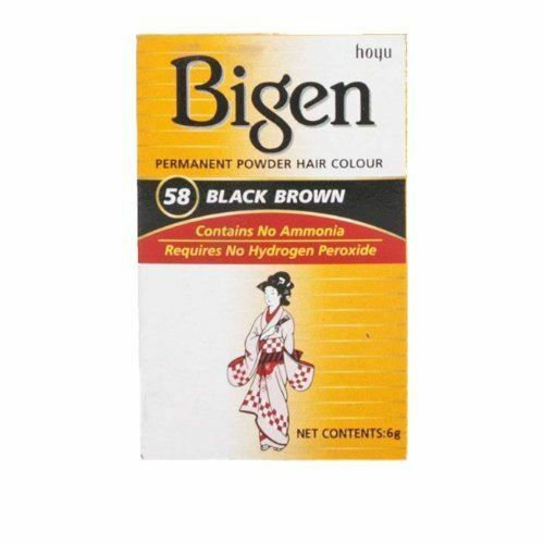 BIGEN Poudre Colorante Noir Naturel 58