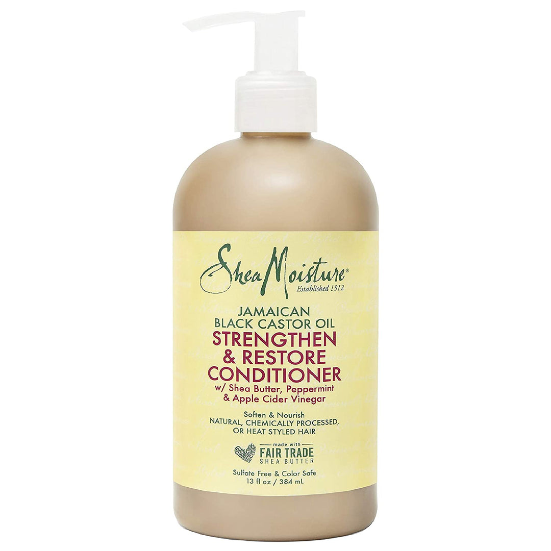 SHEA MOISTURE JAMAICAN BLACK CASTOR Après-Shampooing Croissance