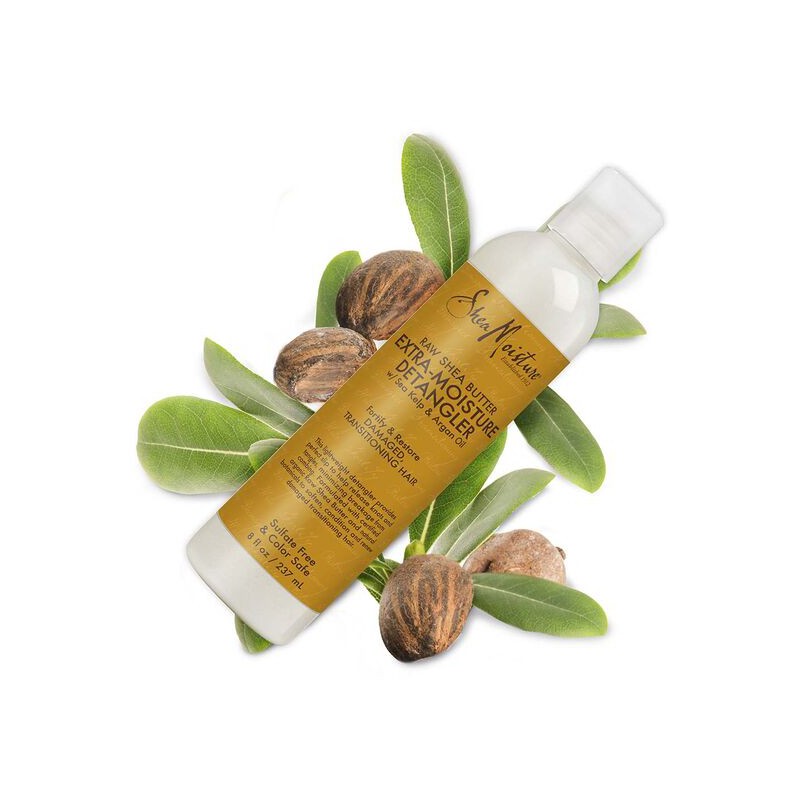 SHEA MOISTURE RAW SHEA BUTTER Démêlant Ultra Hydratant "Extra Moisture"