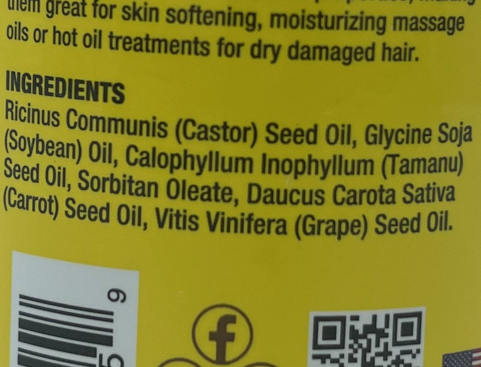 JAMAICAN MANGO & LIME Black Castor Oil Original