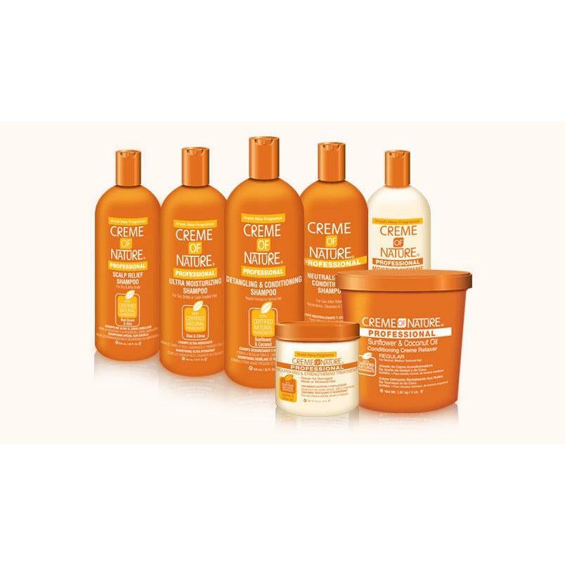 CREME OF NATURE PROFESSIONAL Shampooing Démêlant & Revitalisant