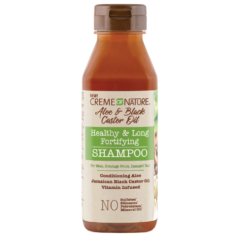 CREME OF NATURE ALOE VERA AND BLACK CASTOR Shampooing
