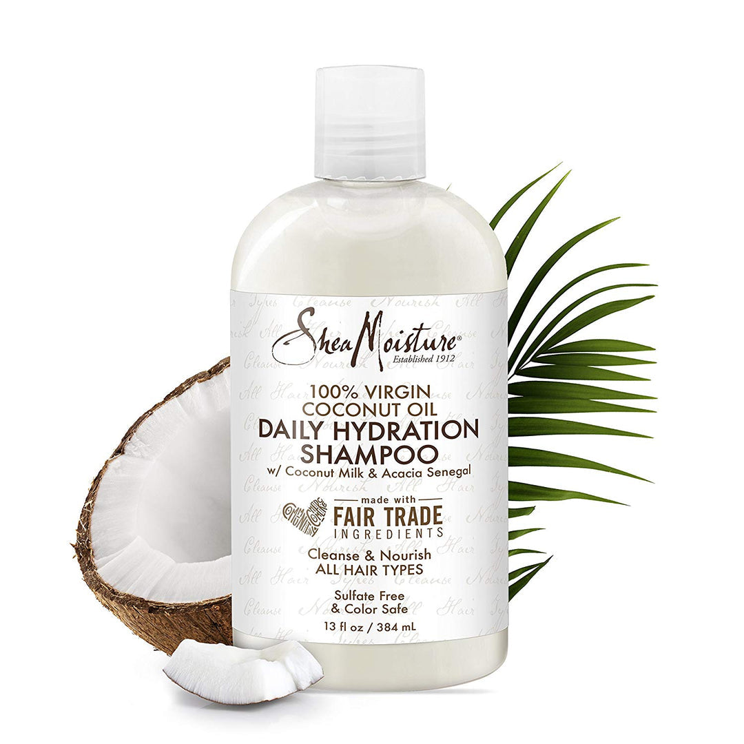 SHEA MOISTURE 100% VIRGIN COCONUT OIL Shampooing Hydratant