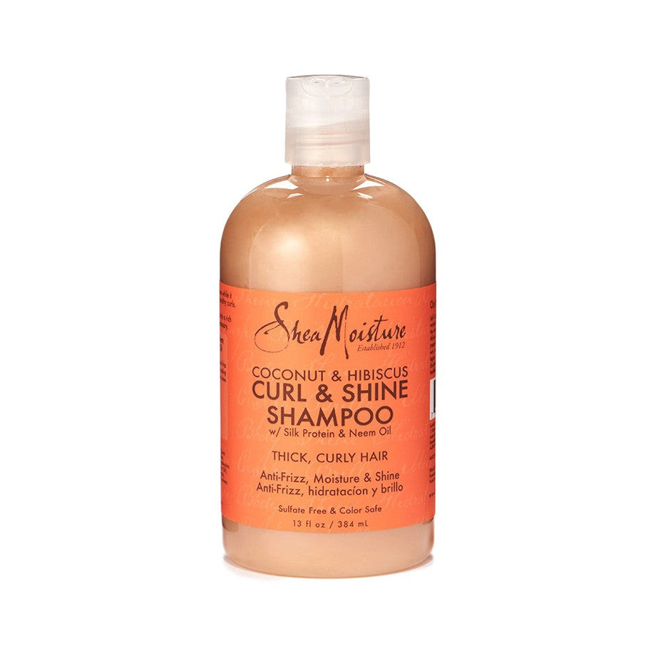 SHEA MOISTURE COCO & HIBISCUS Curl & Shine Shampooing