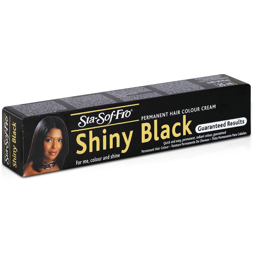 STA-SOF-FRO SHINY BLACK Coloration En Tube Noir Brillant
