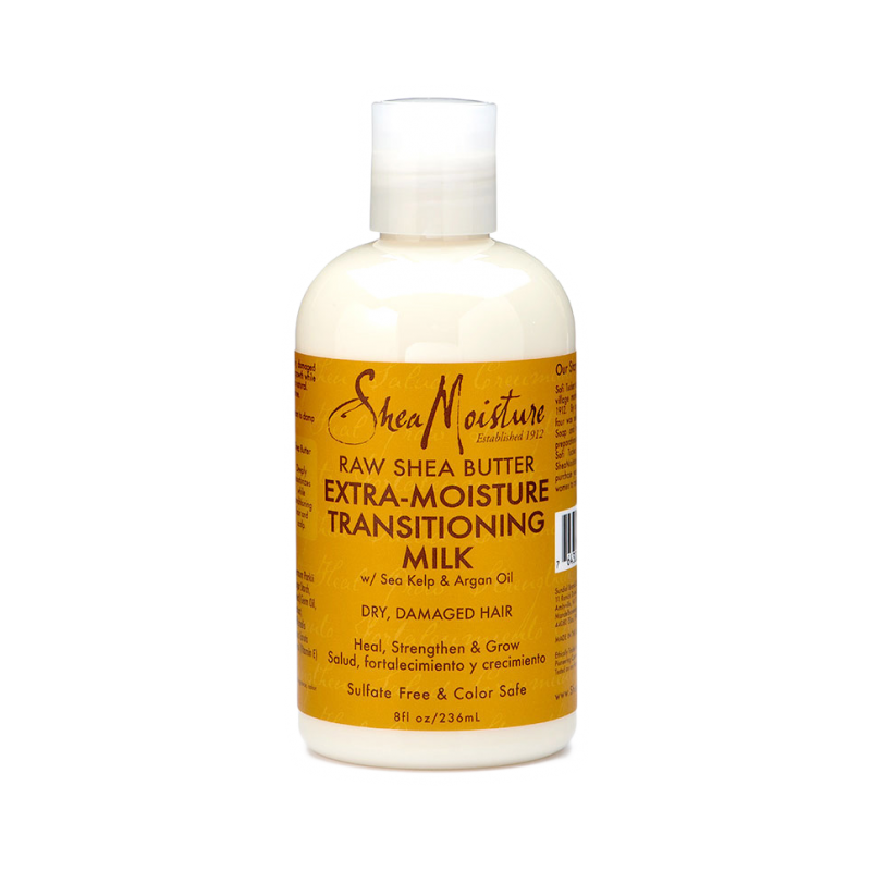SHEA MOISTURE RAW SHEA BUTTER Lait Capillaire Hydratation Extrême "Extra Moisture"