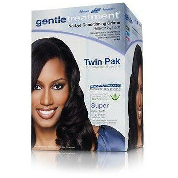 GENTLE TREATMENT Kit De Défrisant "Twin Pack"
