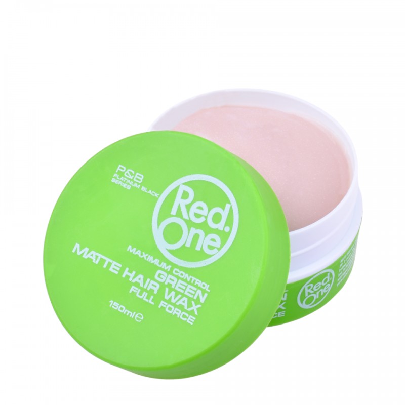 RED ONE AQUA WAX Cire Capillaire Vert