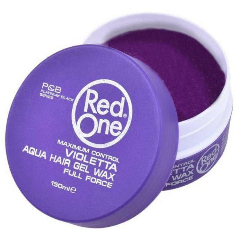 RED ONE AQUA WAX Cire Capillaire Violette