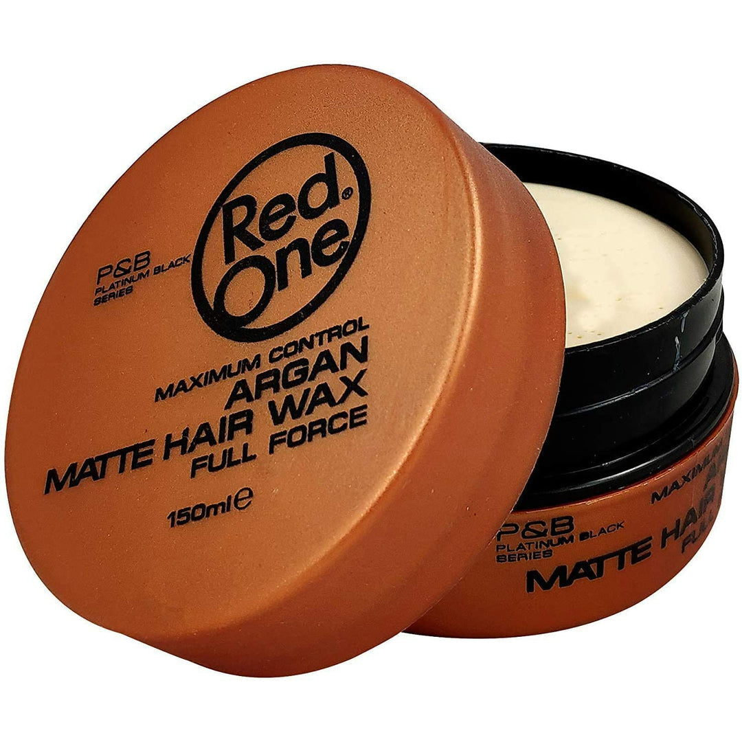RED ONE MATTE HAIR WAX Cire Capillaire Argan