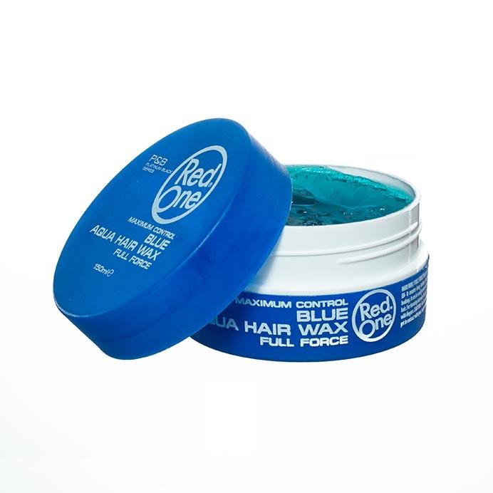 RED ONE AQUA WAX Cire Capillaire Bleu
