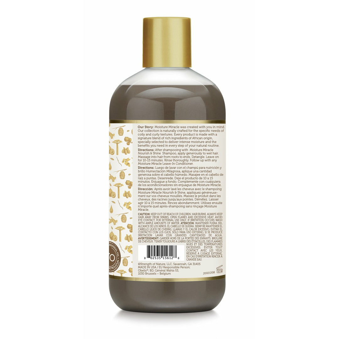 AFRICAN PRIDE MOISTURE MIRACLE Après-Shampooing Miel Et Chocoloat
