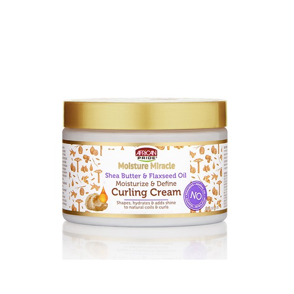 AFRICAN PRIDE MOISTURE MIRACLE Crème Coiffante Pour Boucles