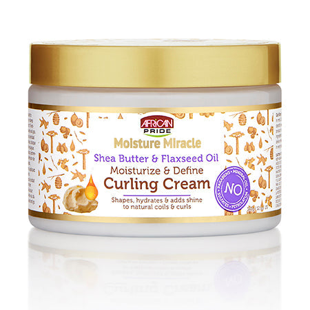 AFRICAN PRIDE MOISTURE MIRACLE Crème Coiffante Pour Boucles
