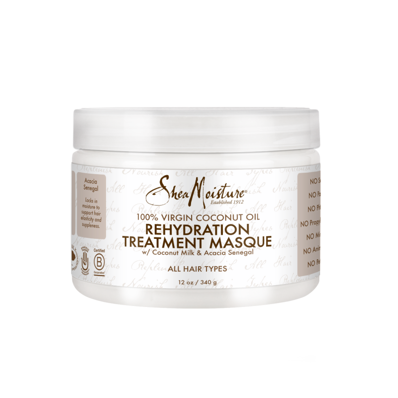 SHEA MOISTURE 100% VIRGIN COCONUT OIL Masque Capillaire