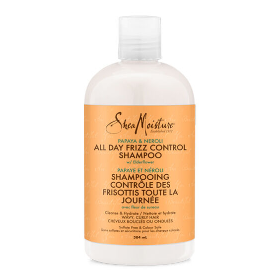 SHEA MOISTURE PAPAYA & NEROLI Shampooing Contrôle des frisottis toute la journée
