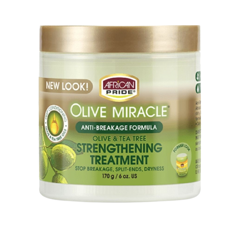 AFRICAN PRIDE OLIVE MIRACLE Crème Capillaire Anti-Casse