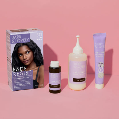 DARK & LOVELY Coloration Noir De Jais N°371